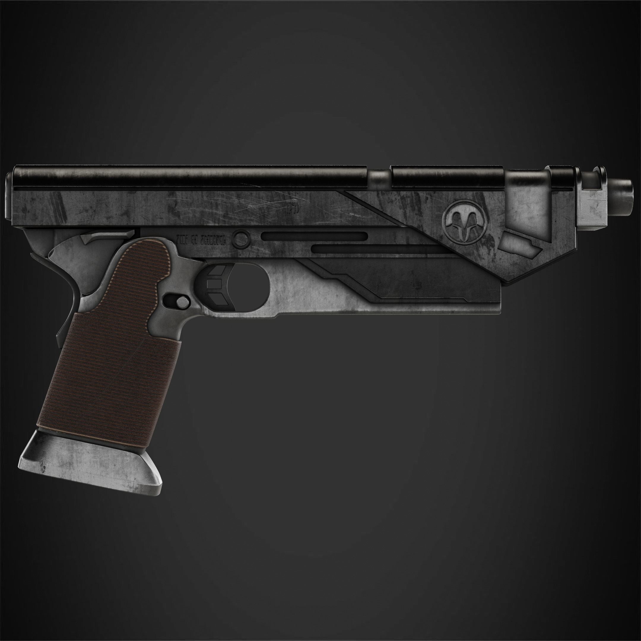 Westar-35 Blaster for Cosplay 3D print model_6