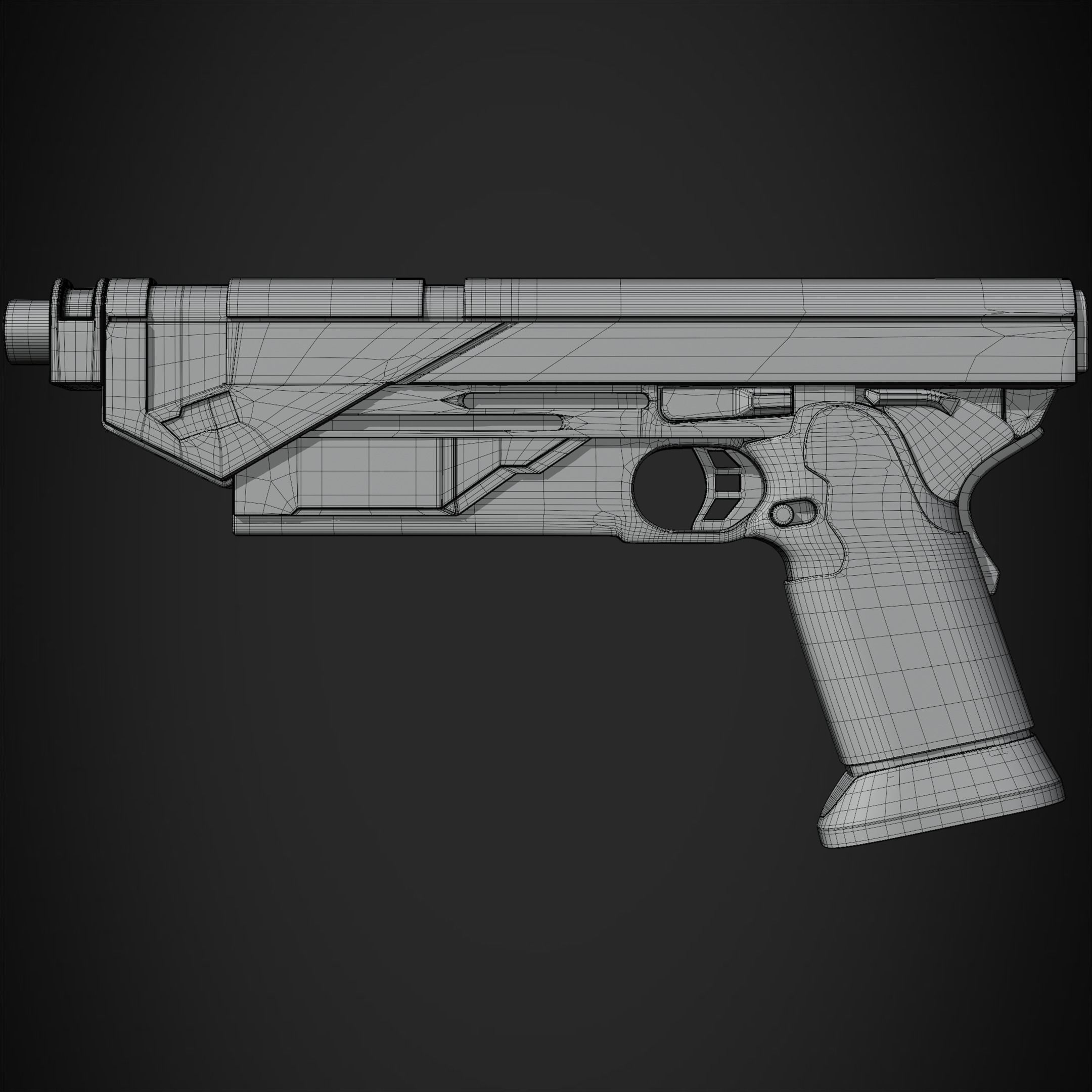 Westar-35 Blaster for Cosplay 3D print model_13
