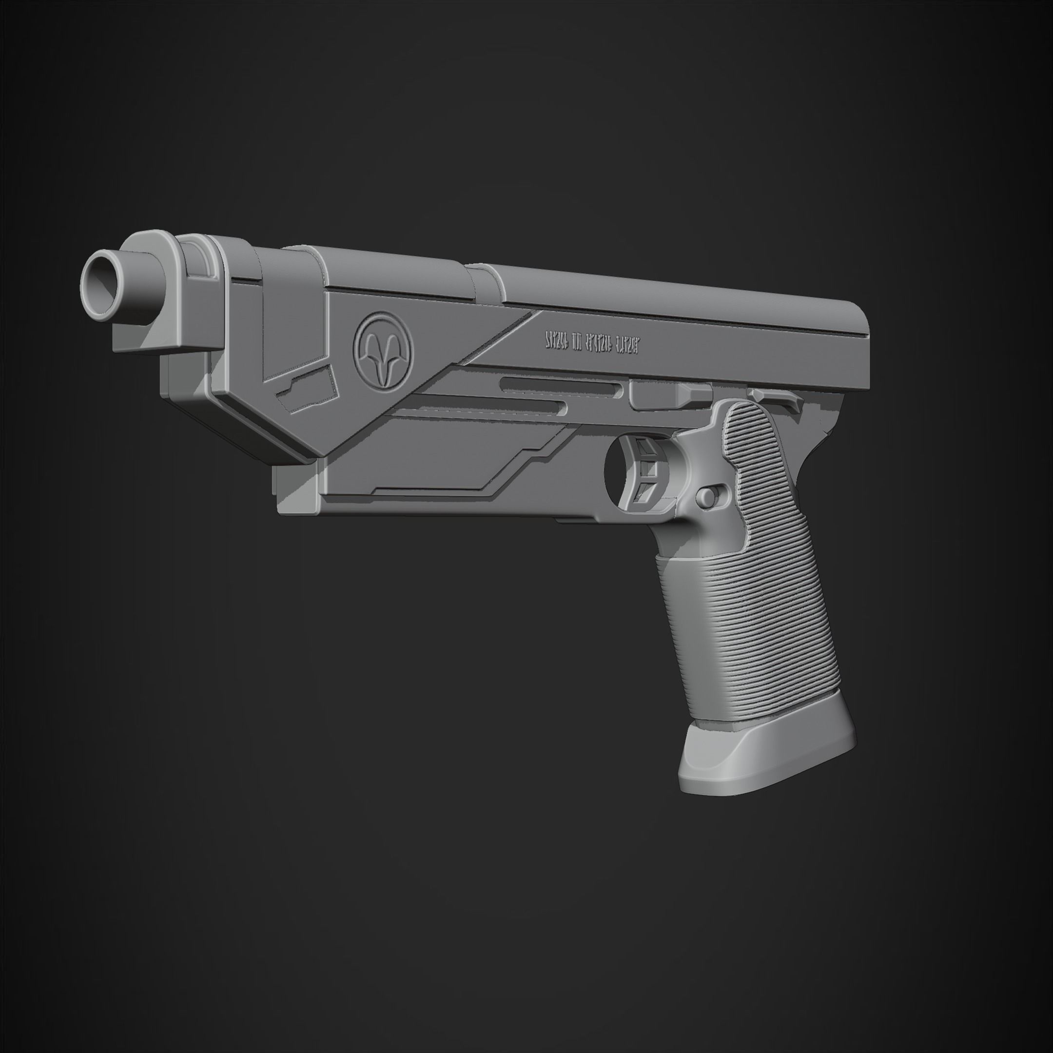 Westar-35 Blaster for Cosplay 3D print model_20