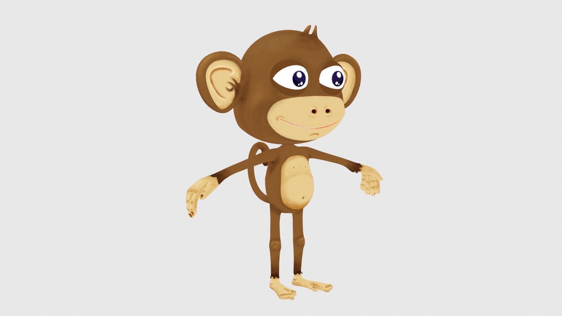 Monito - Chimpi 3D model_1