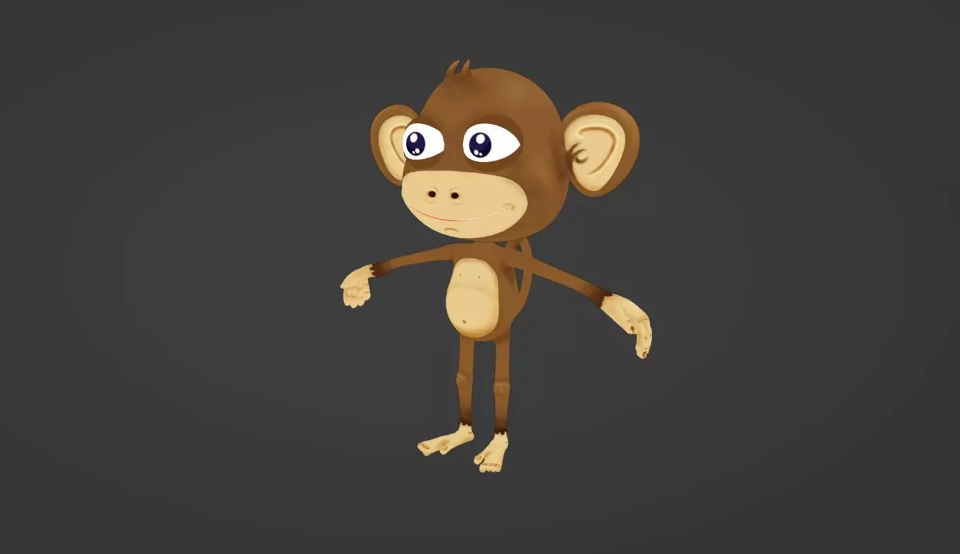 Monito - Chimpi 3D model_0