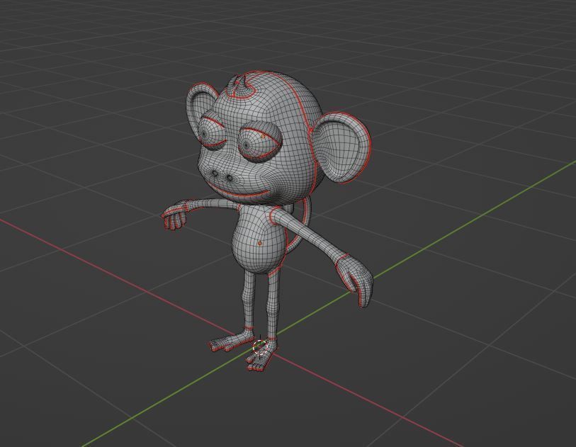 Monito - Chimpi 3D model_3