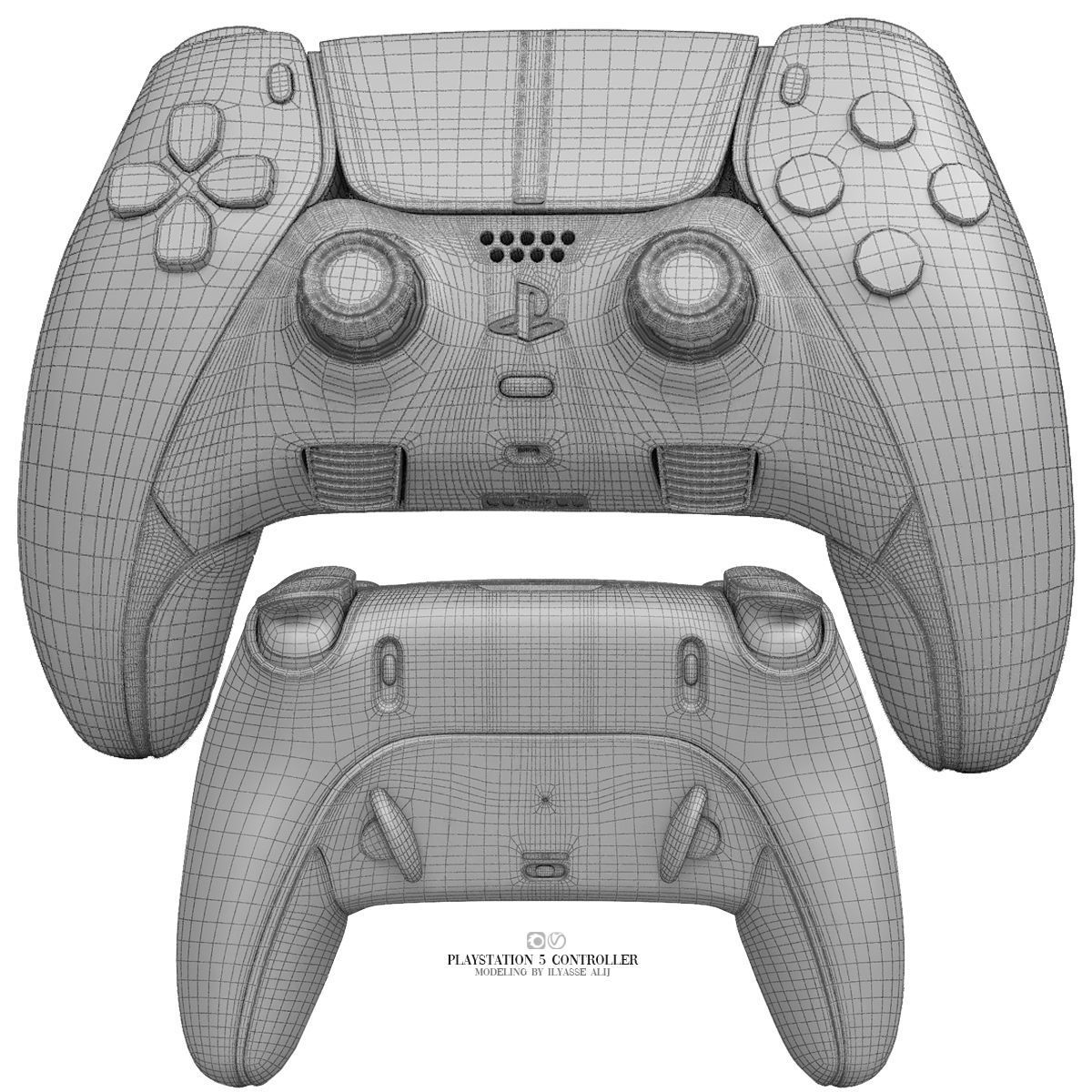 gadget electronic accessories collection 02 3D model_25