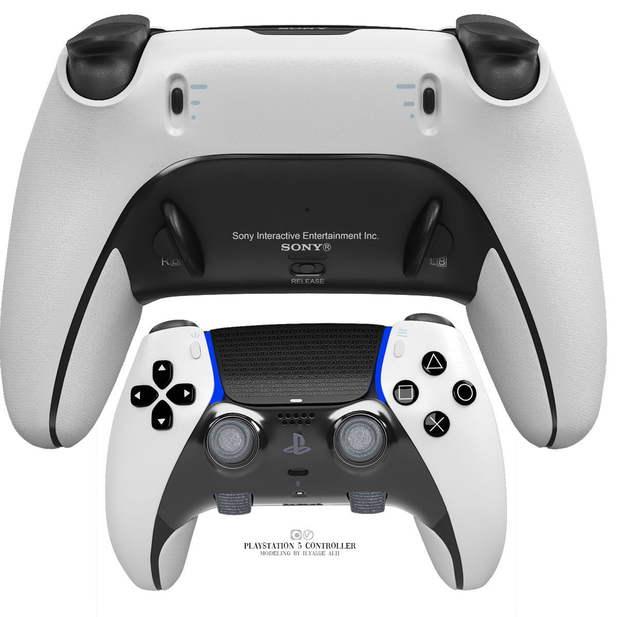 gadget electronic accessories collection 02 3D model_15