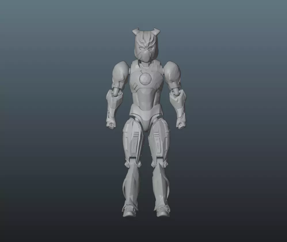 Tauroks action figure 3D print model_0