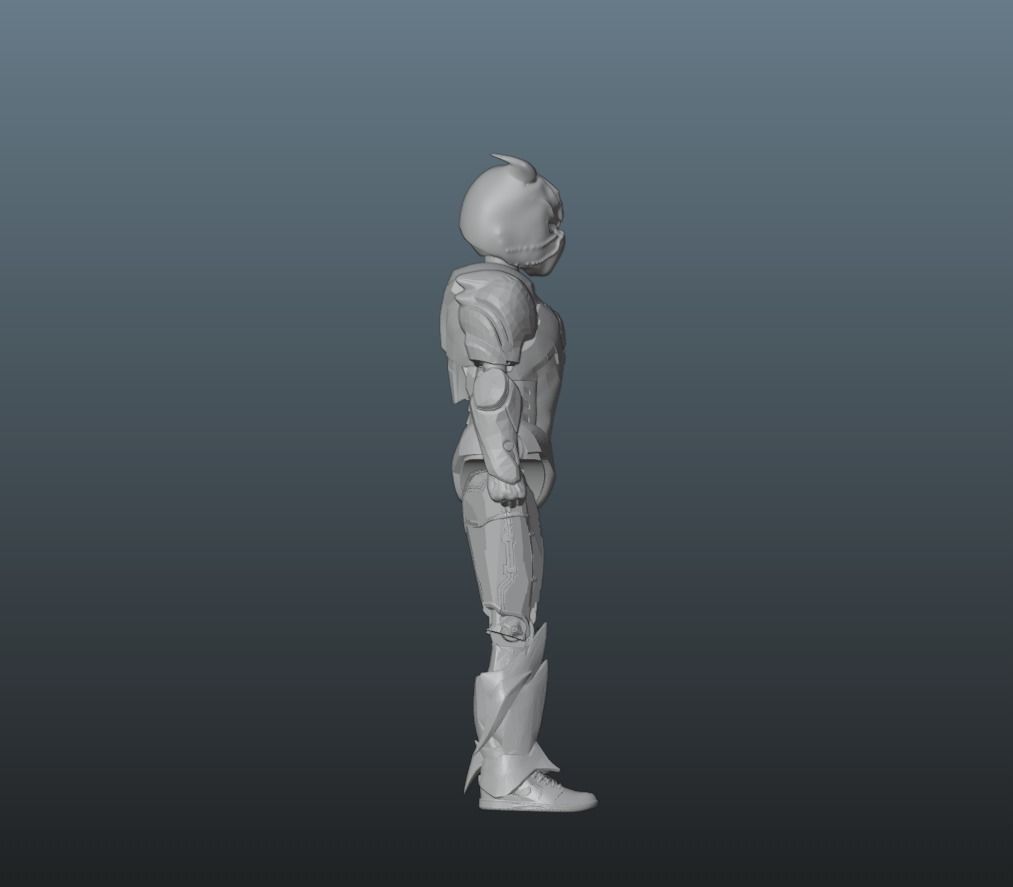 Tauroks action figure 3D print model_1