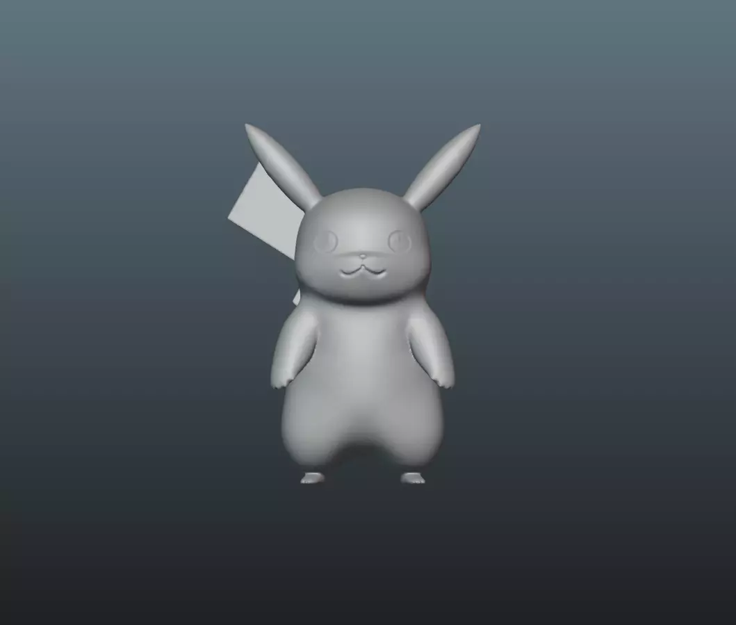 Pikachu 3D print model