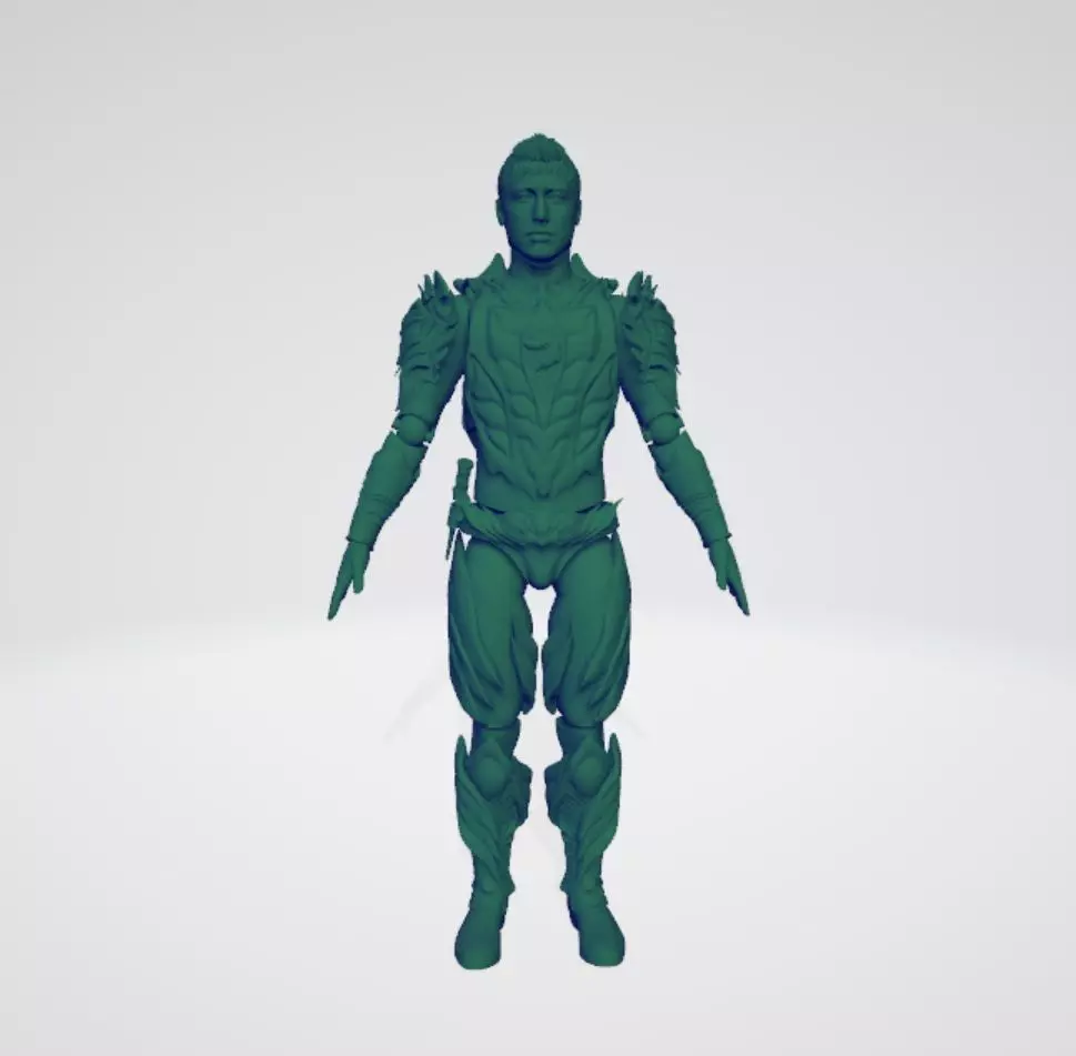 Armored Warrior Shadow 3D print model