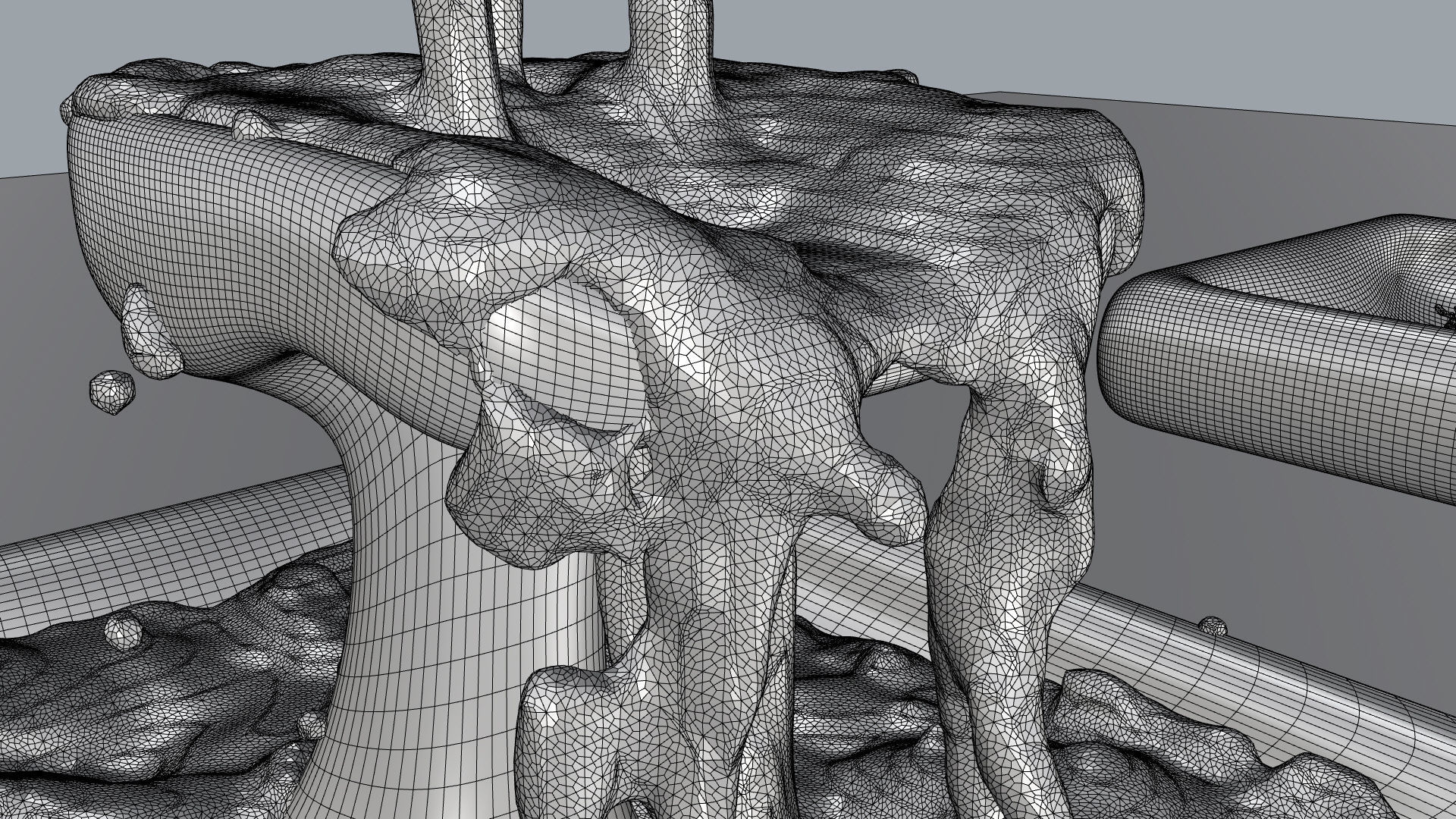 Modern Smooth Fountains 3D model_24