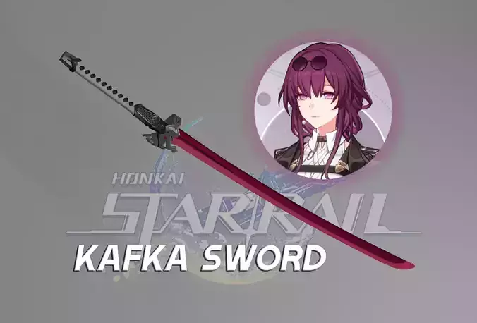 Honkai Star Rail - Kafka Sword 3D print model