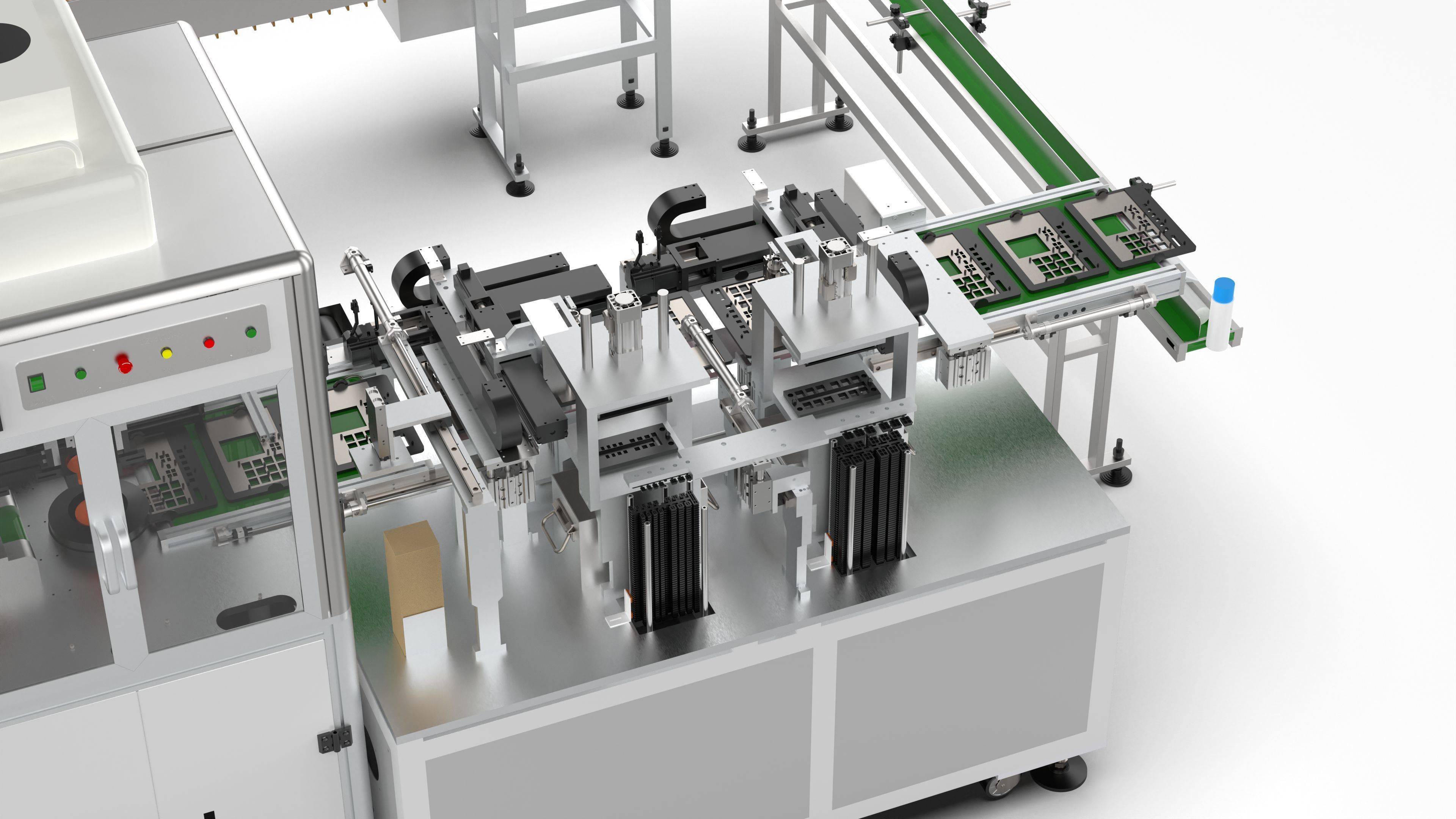 Automatic Candy Processing and Packaging Line 3D model_20