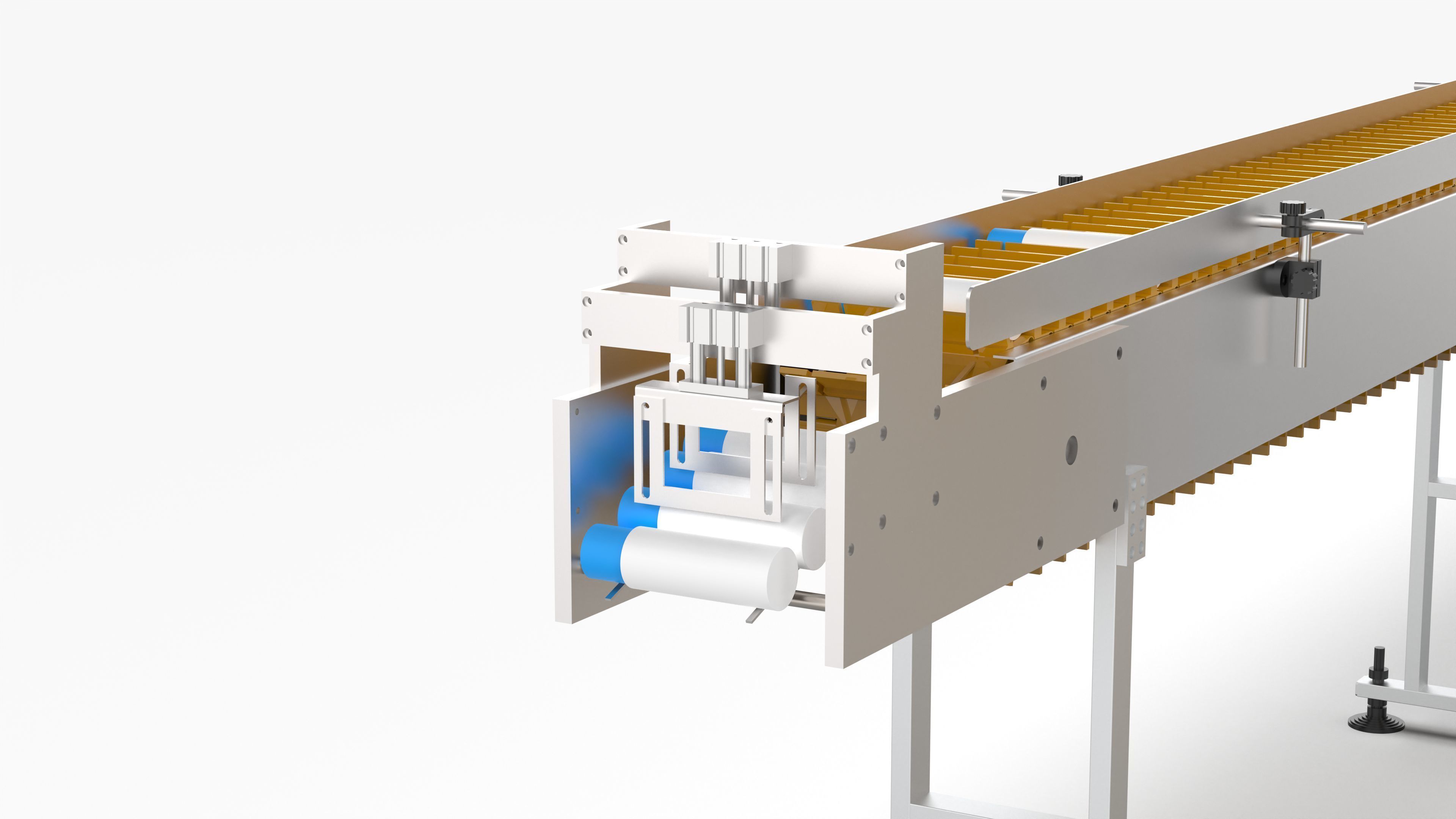 Automatic Candy Processing and Packaging Line 3D model_26