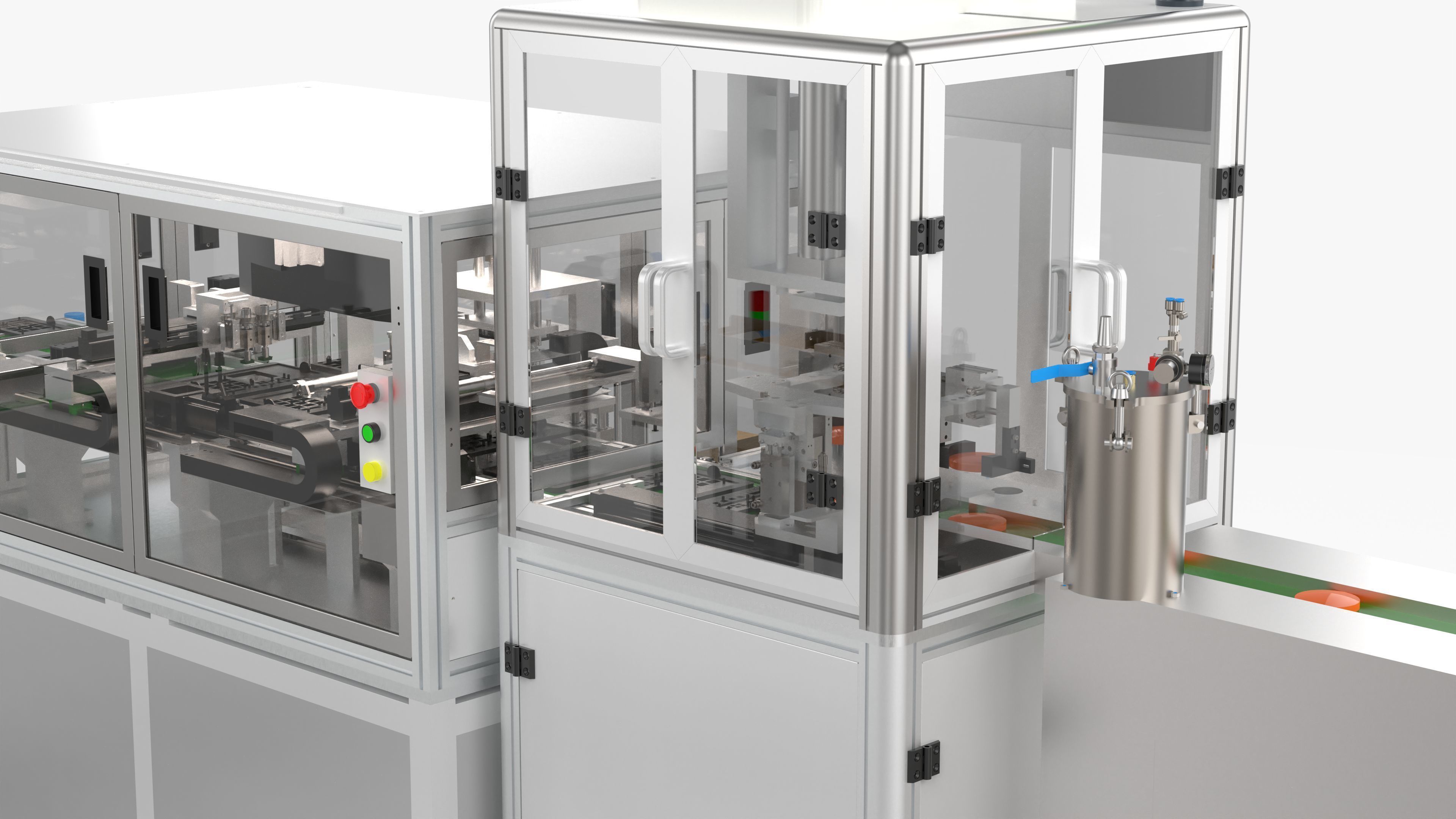 Automatic Candy Processing and Packaging Line 3D model_13
