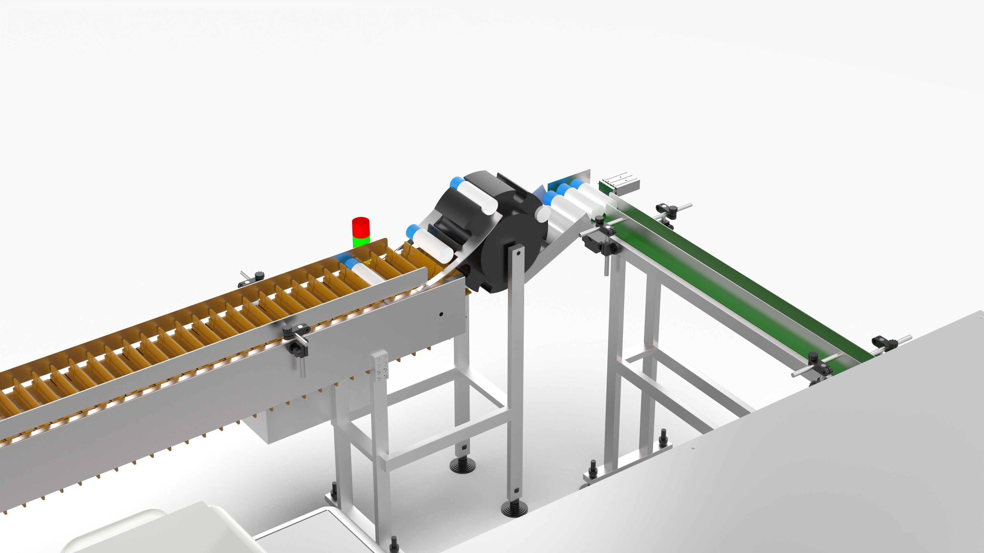 Automatic Candy Processing and Packaging Line 3D model_24