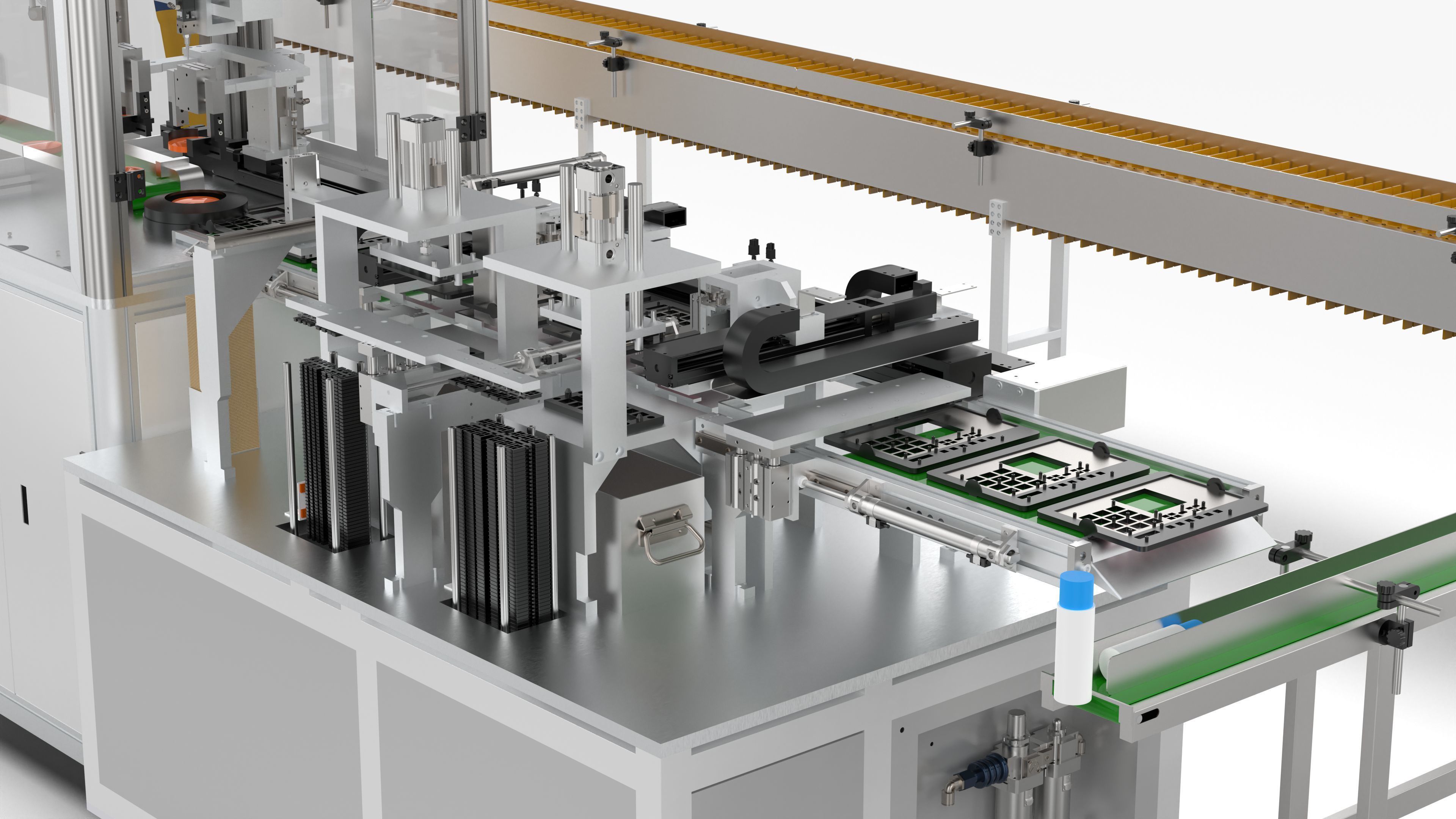 Automatic Candy Processing and Packaging Line 3D model_19