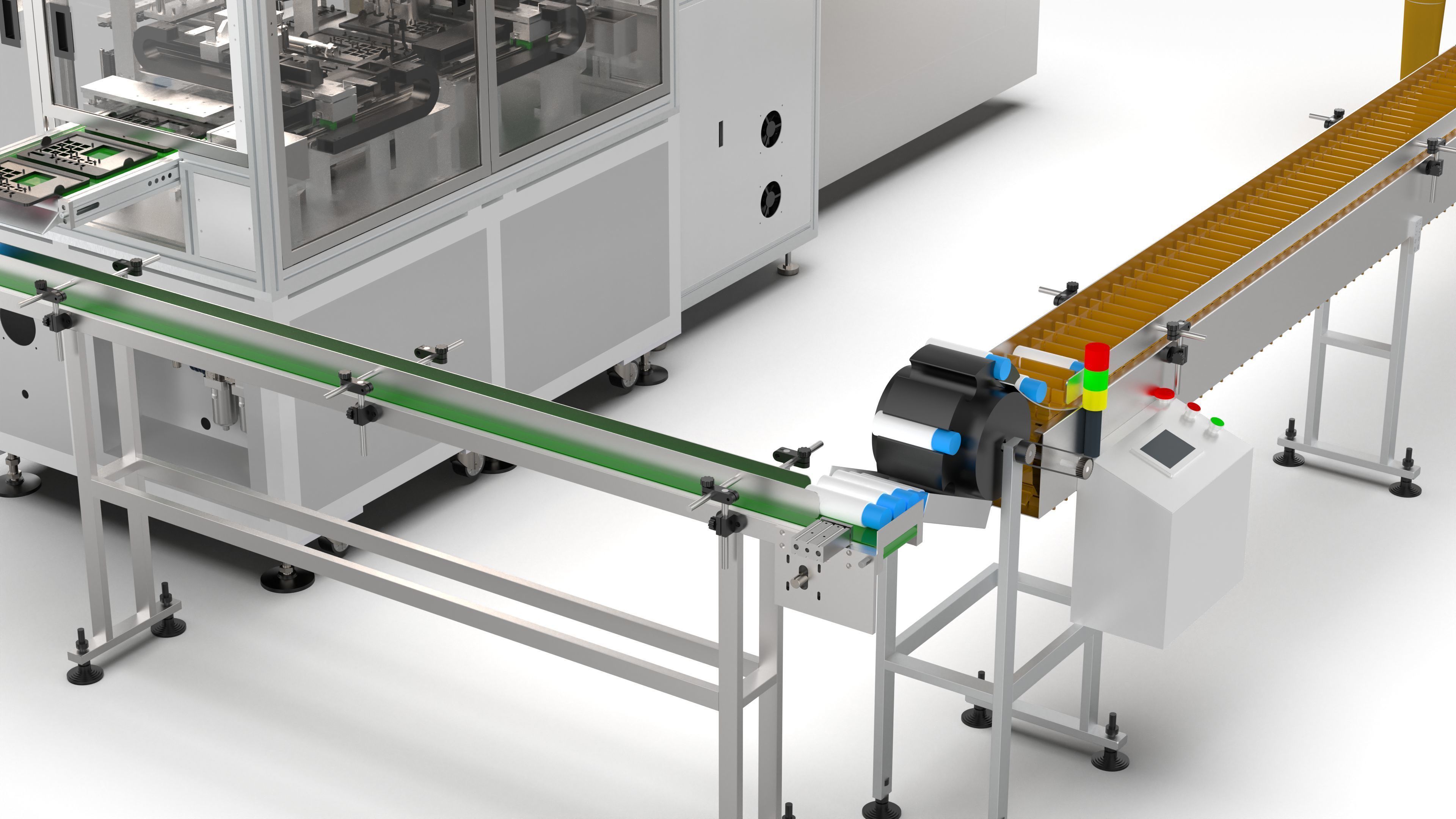 Automatic Candy Processing and Packaging Line 3D model_22