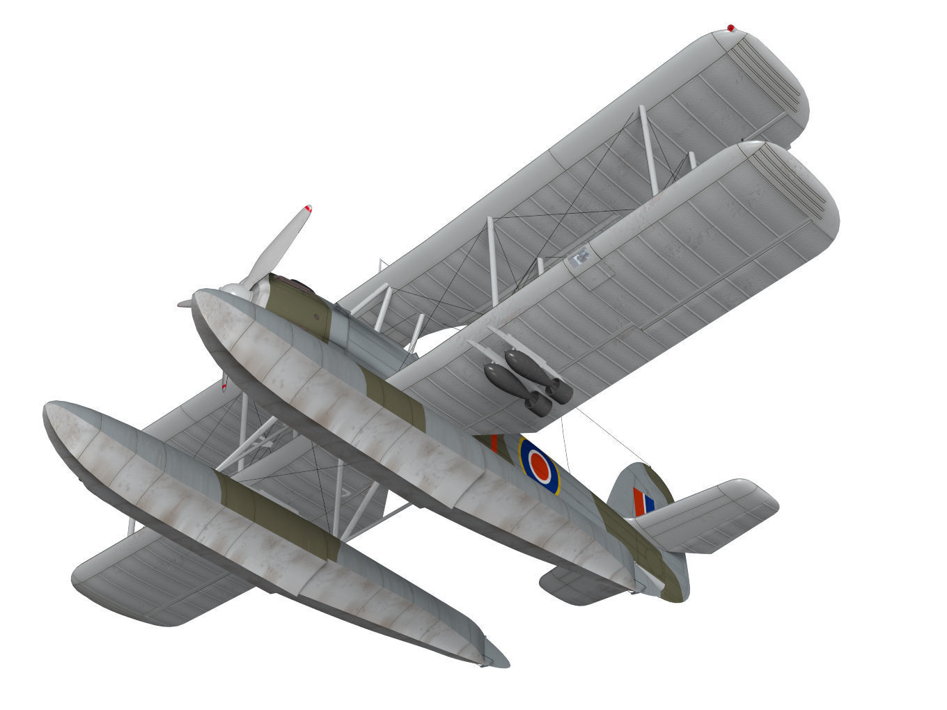 Fairey SeaFox 3D model_5
