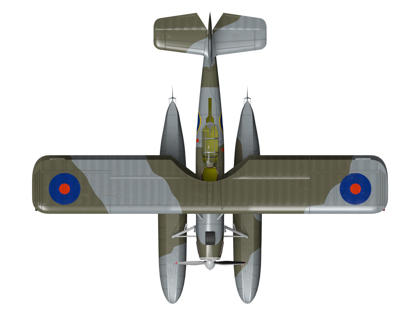 Fairey SeaFox 3D model_8