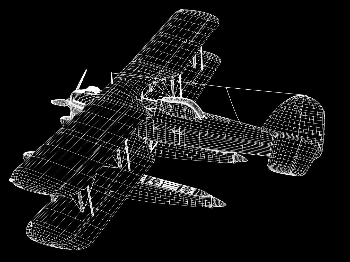 Fairey SeaFox 3D model_11