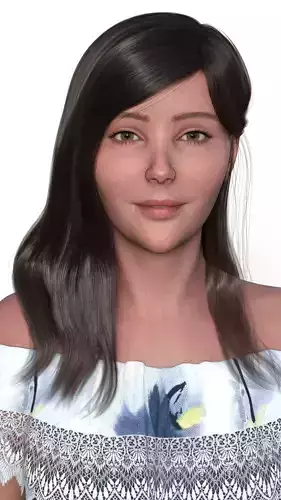 Alyse Summers G9F Including Genitals 3D model