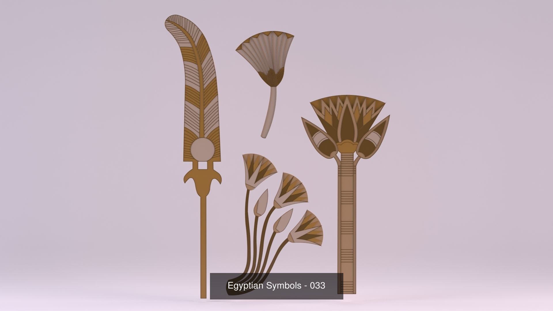 10 Models - Egyptian Symbols - Collection 04 _3