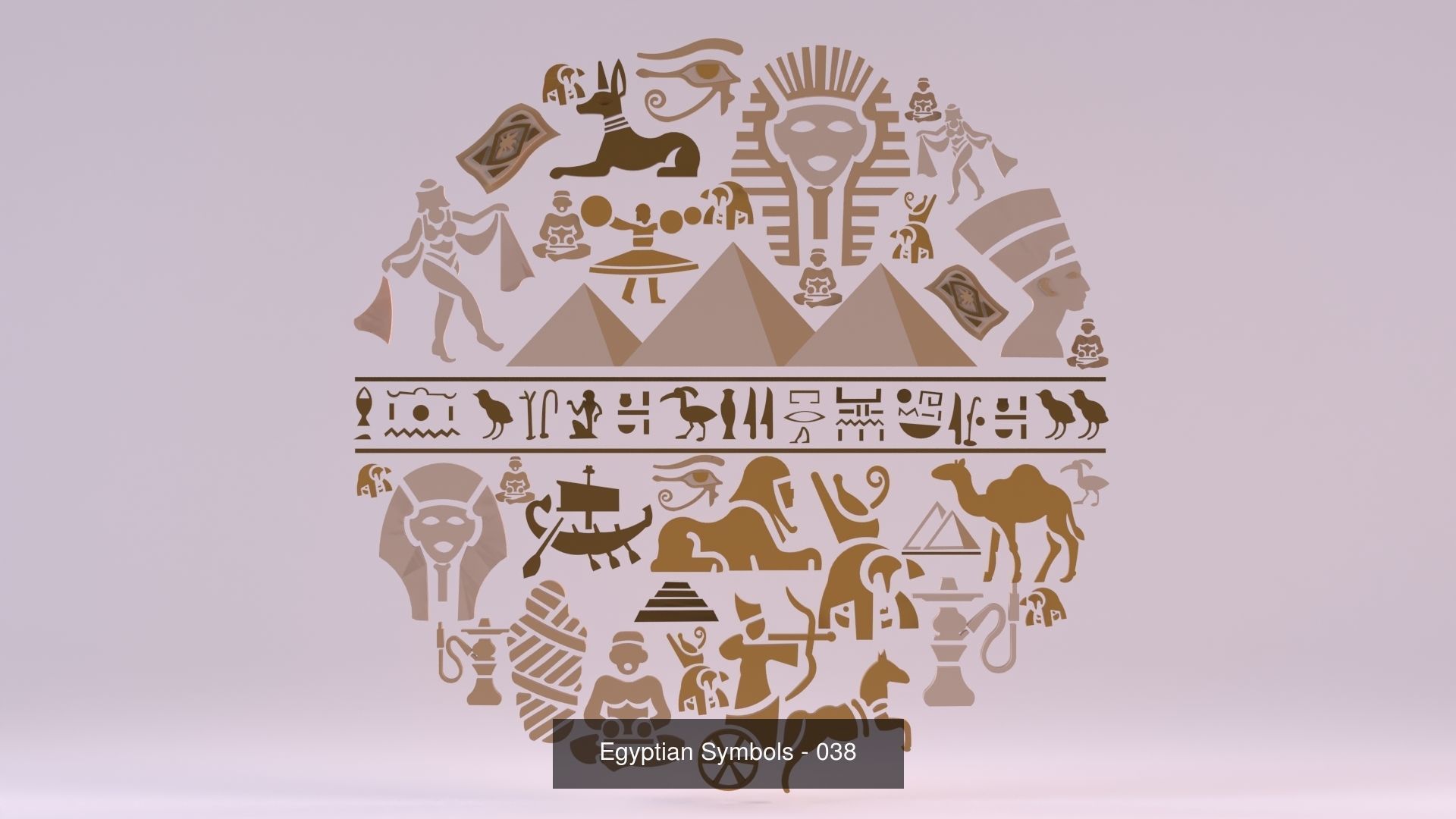 10 Models - Egyptian Symbols - Collection 04 _8