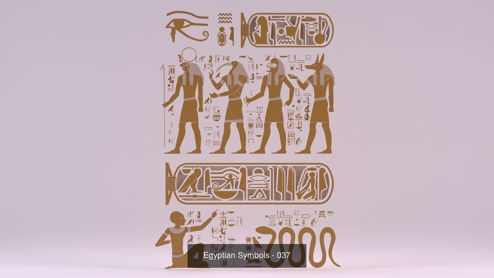 10 Models - Egyptian Symbols - Collection 04 _7
