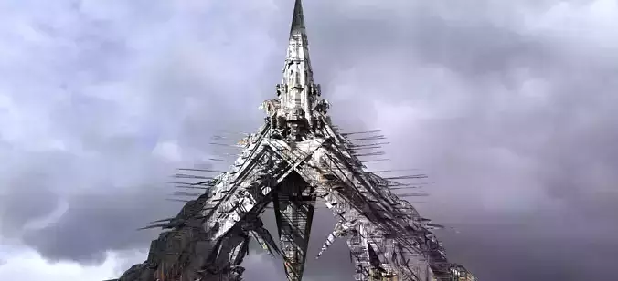 Amon Ra Sci fi Pyramid Dark Tower 1