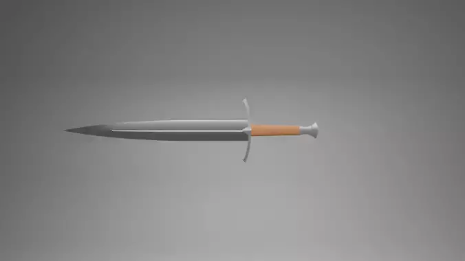 Low Poly Short Sword
