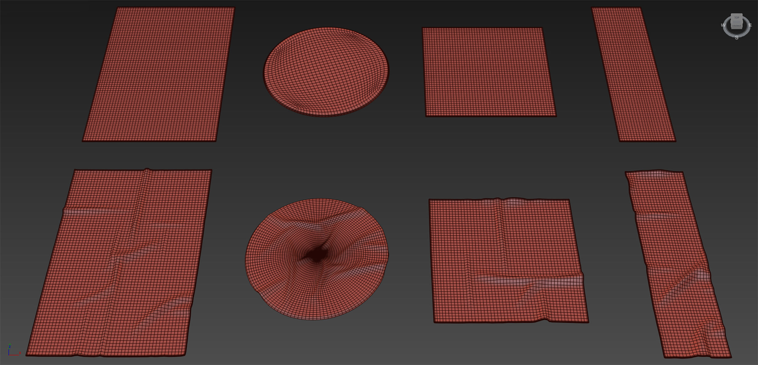 Rugs No 871 Low-poly 3D model_9