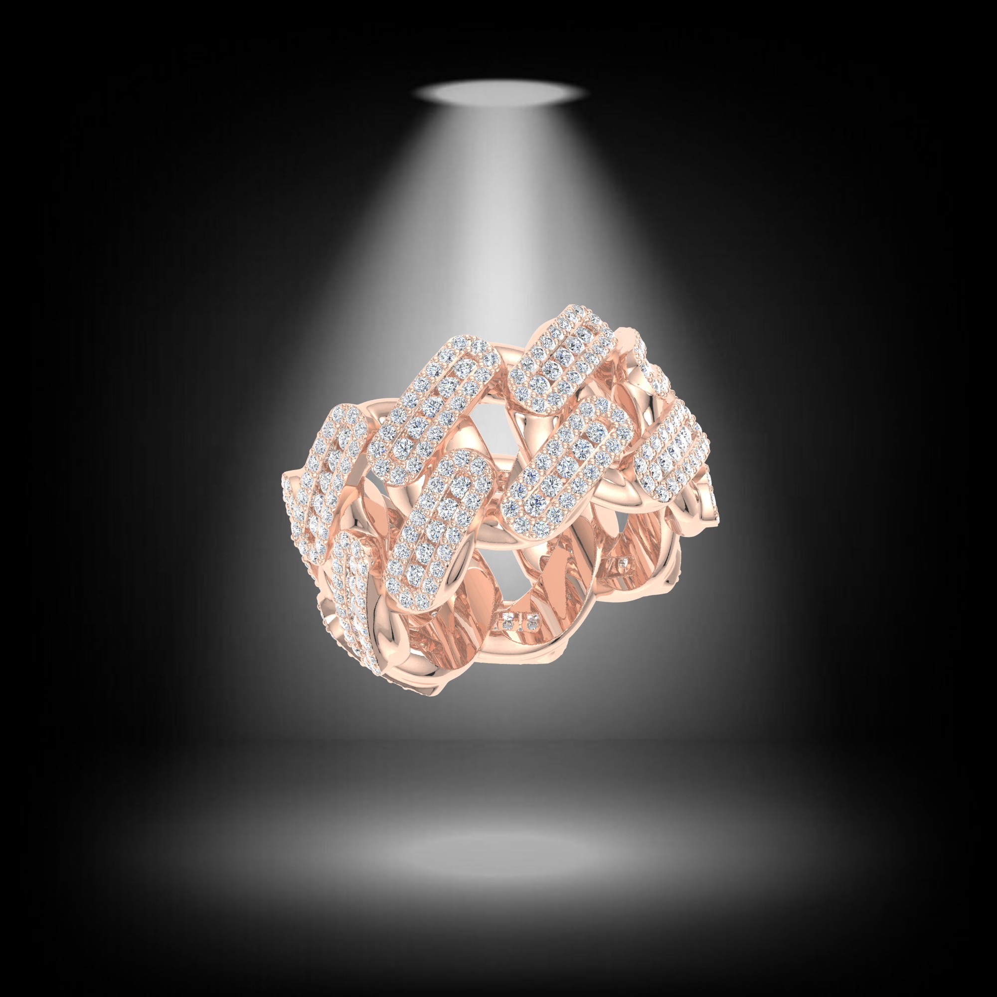 CUBAN RING 3D print model_5