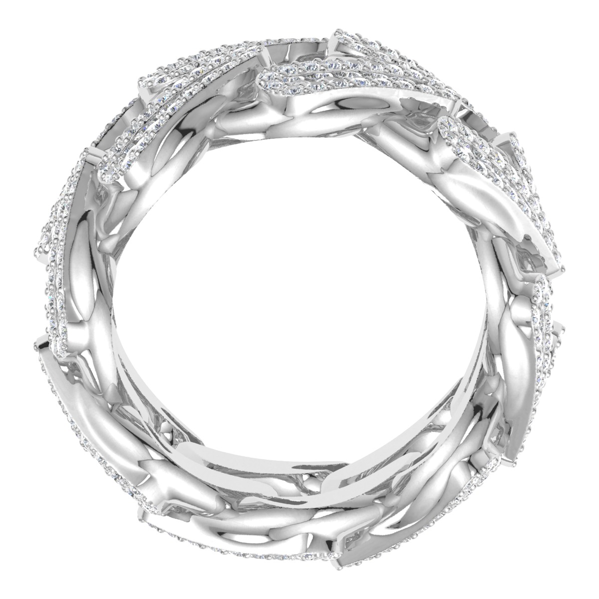 CUBAN RING 3D print model_3