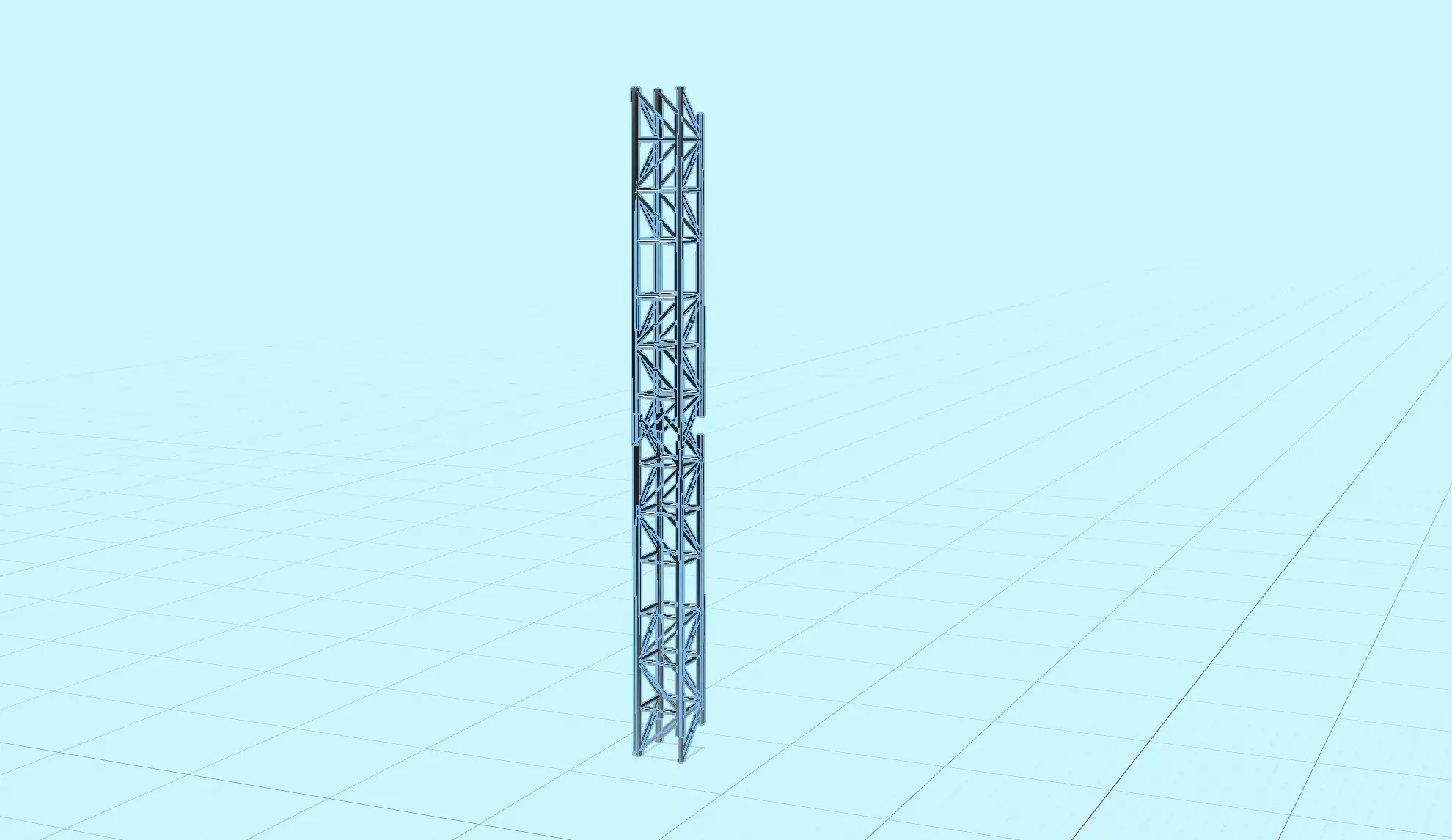 Truss Free low-poly 3D model