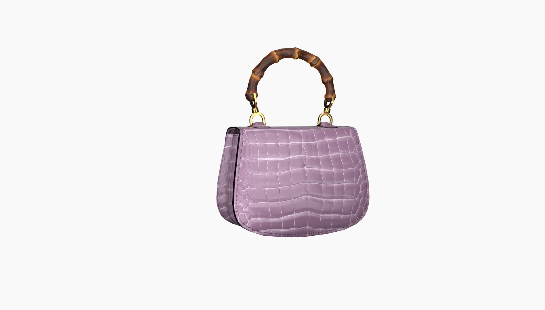 handbag-Gucci Low-poly 3D model_13