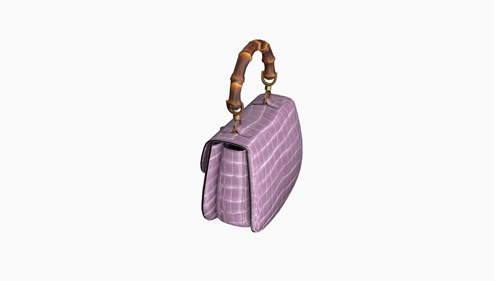 handbag-Gucci Low-poly 3D model_11