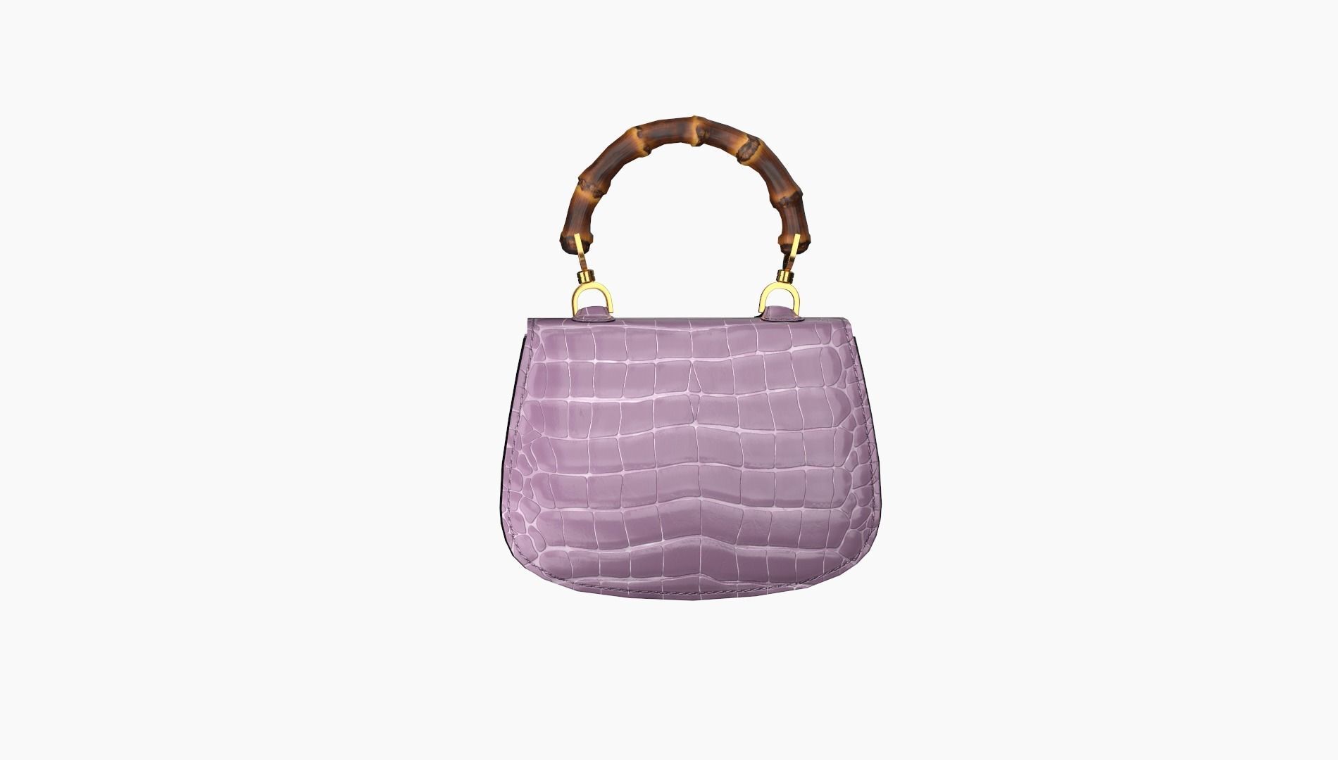 handbag-Gucci Low-poly 3D model_1