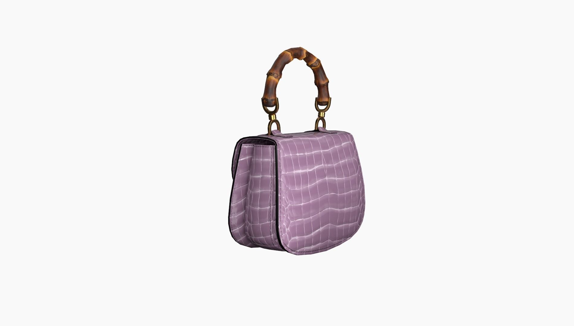 handbag-Gucci Low-poly 3D model_12