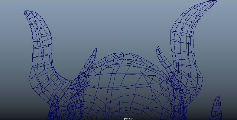 L P Mask Low Poly Low-poly 3D model_14