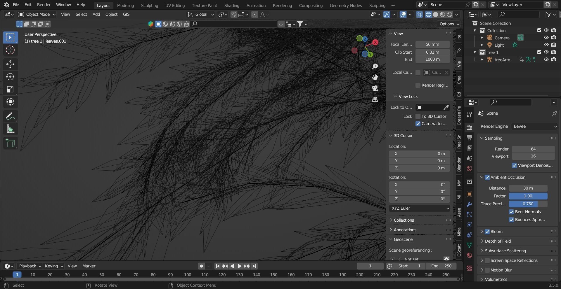 Realistic Tree free VR / AR / low-poly 3D model animated rigged | CGTrader