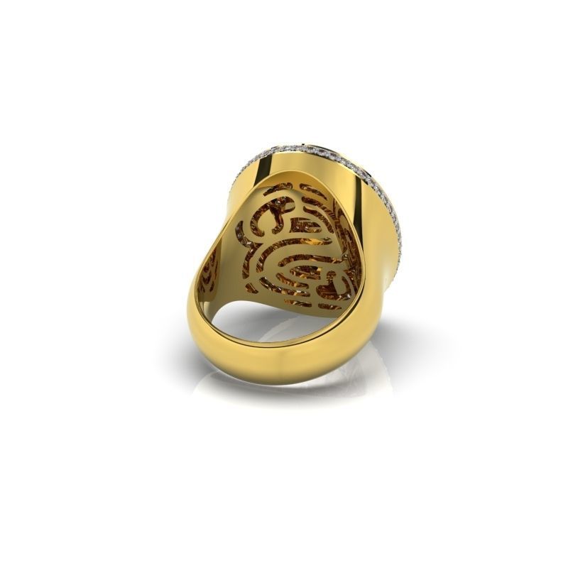 DOLLAR RING - JEWELRY 3D - AN-608 3D print model_7
