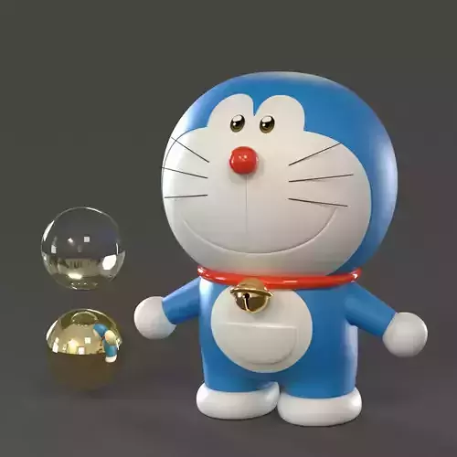 DORAEMON 3D MODEL - Cartoon Character 3D Model Low-poly 3D model DORAEMON 3D MODEL - Cartoon Character 3D Model Low-poly 3D model