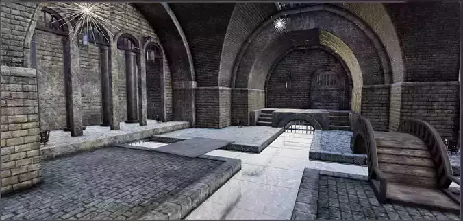 The Adventure Tunnel Of Kingdom 3D model