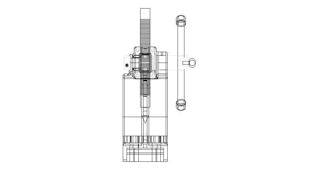 Manual Arbor Press 05 Ton Pressure 3D model_13