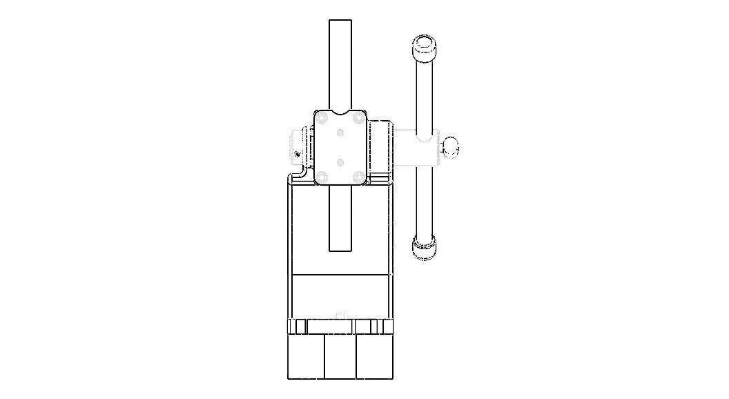 Manual Arbor Press 05 Ton Pressure 3D model_11