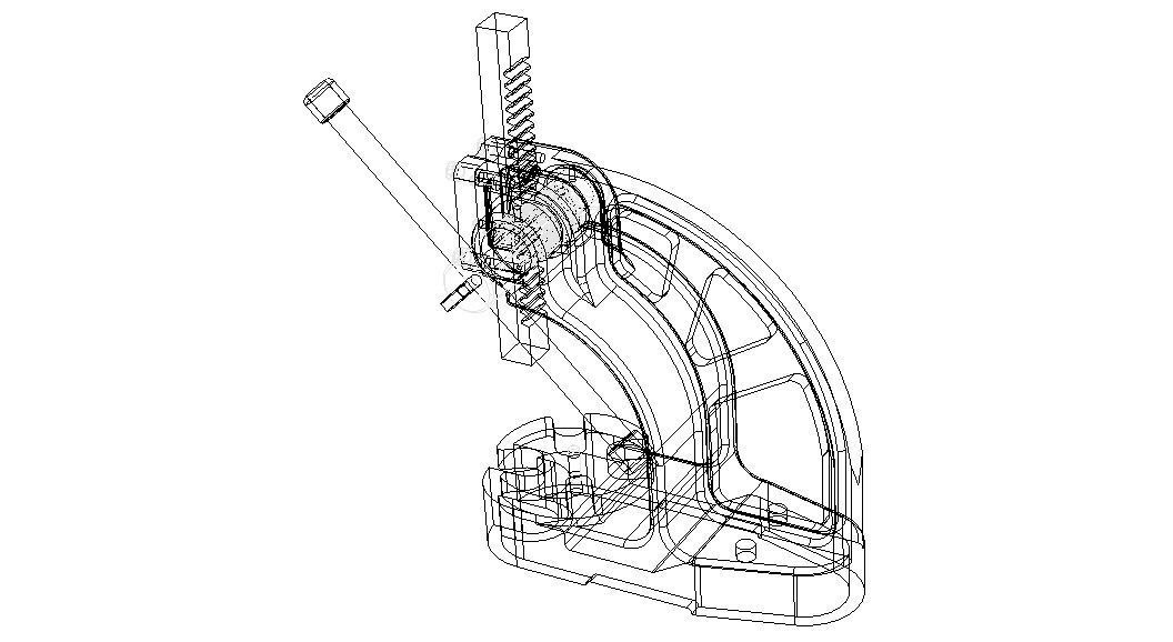 Manual Arbor Press 05 Ton Pressure 3D model_4
