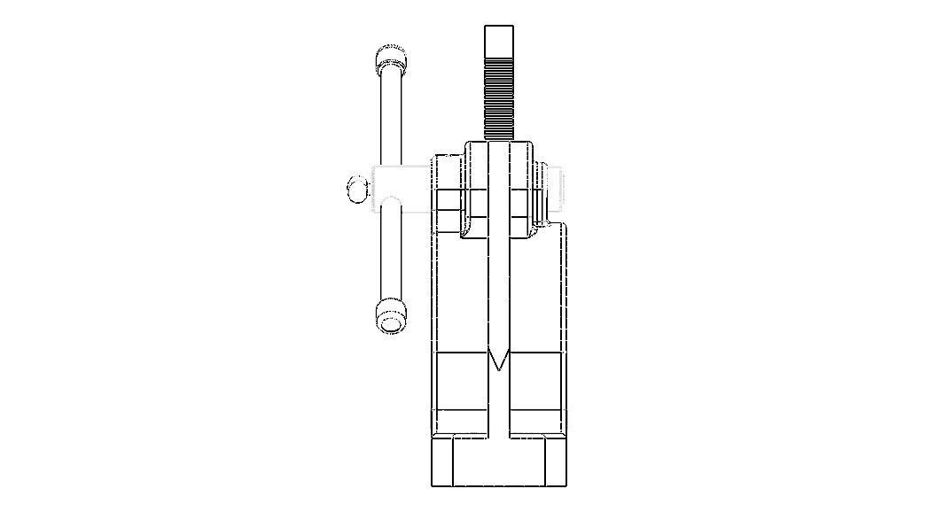 Manual Arbor Press 05 Ton Pressure 3D model_14