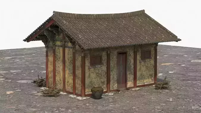 Realistic Abandoned Temple