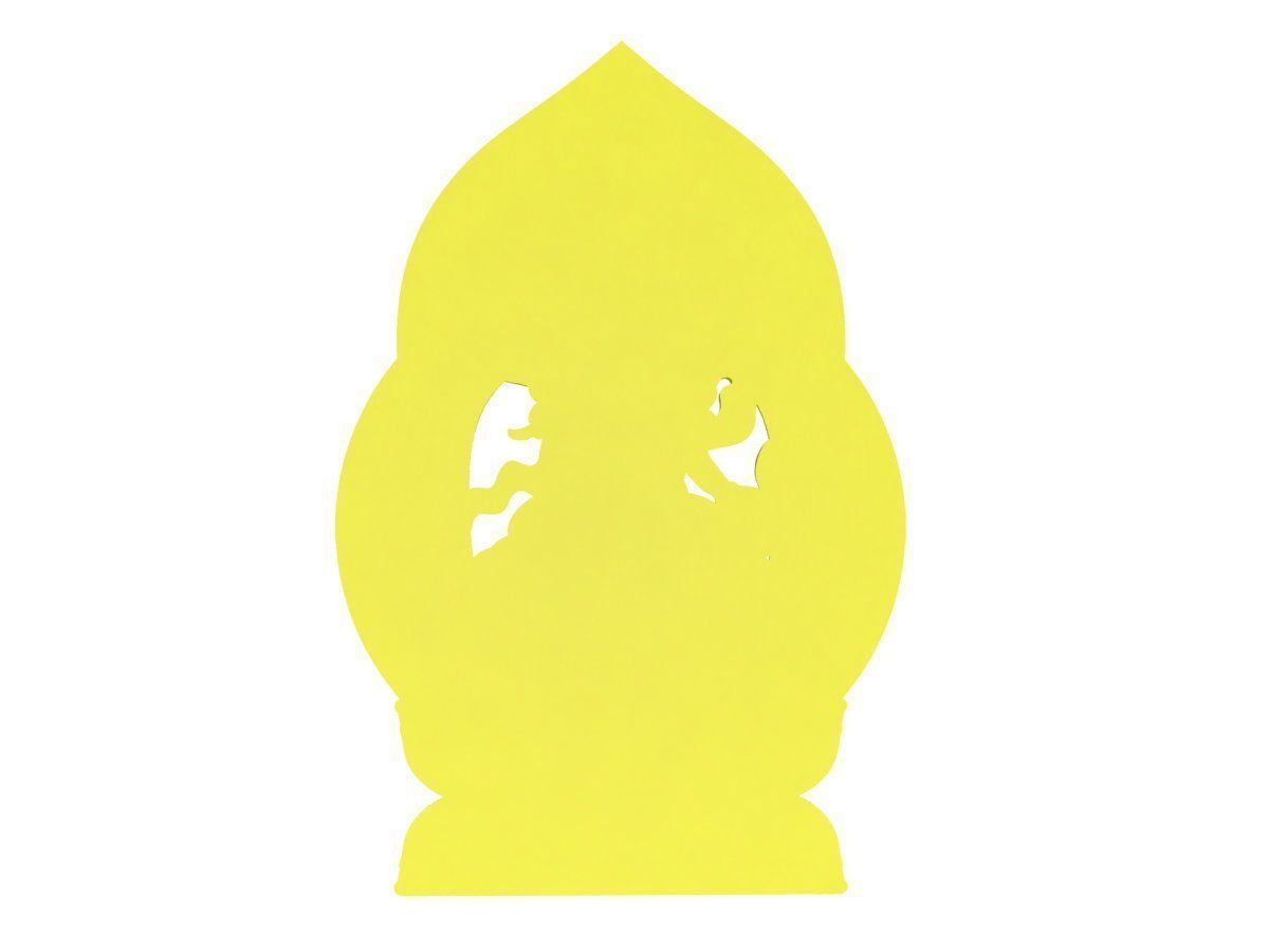 A5105 Buddha Sitting on a Lotus Platform Pendant 3D Model 3D print model_4