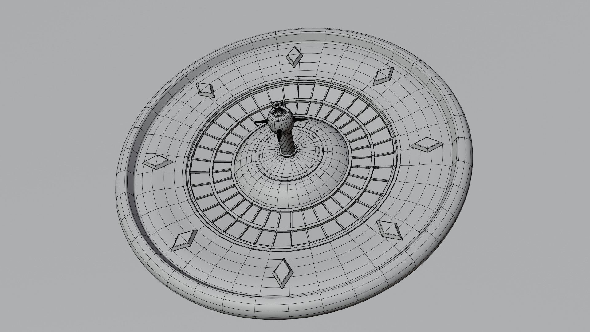 3D model Casino Roulette Spin VR / AR / low-poly | CGTrader