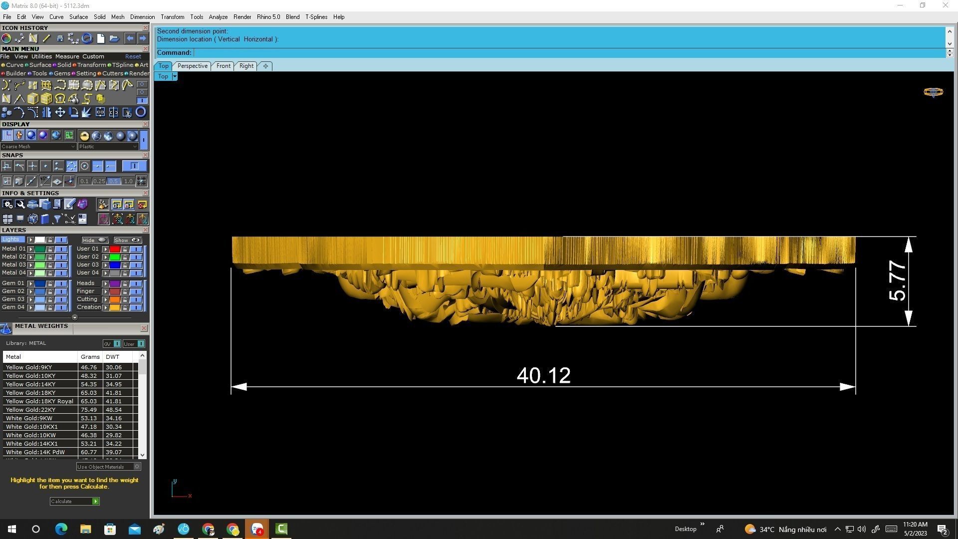 A5112 Buddha Thousand Hands Sitting on Lotus Lucky Pendant 3D print model_5